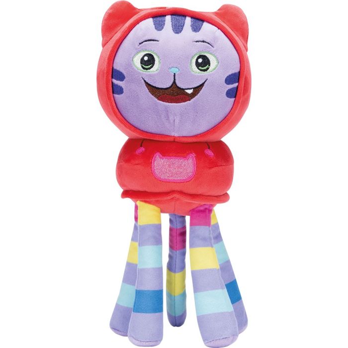 Vorderseite des Plüschartikel 42789, Gabby's Dollhouse: DJ Katzenminze, 28 cm, Plüsch