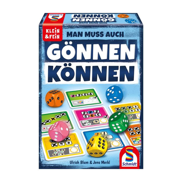 Vorderseite der Verpackung vom Artikel 49368, Gönnen können, Würfelspiel Vorderseite der Verpackung vom Artikel 49368, Gönnen können, Würfelspiel