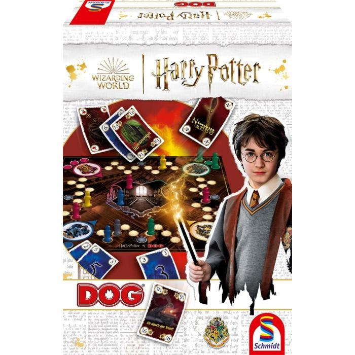 Vorderseite der Verpackung vom Artikel 49423, DOG® Harry Potter, Familienspiel Vorderseite der Verpackung vom Artikel 49423, DOG® Harry Potter, Familienspiel