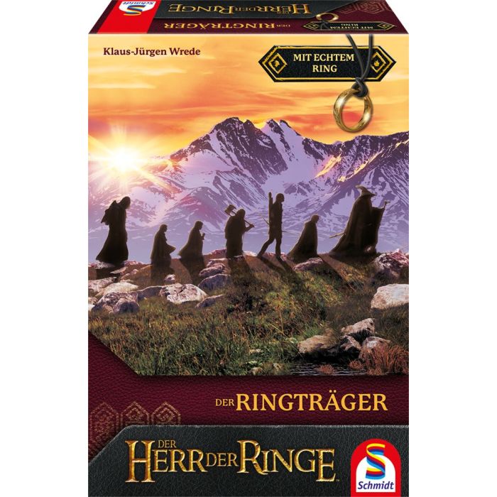 Vorderseite der Verpackung vom Artikel 49442, Der Herr der Ringe: Der Ringträger, Familienspiel