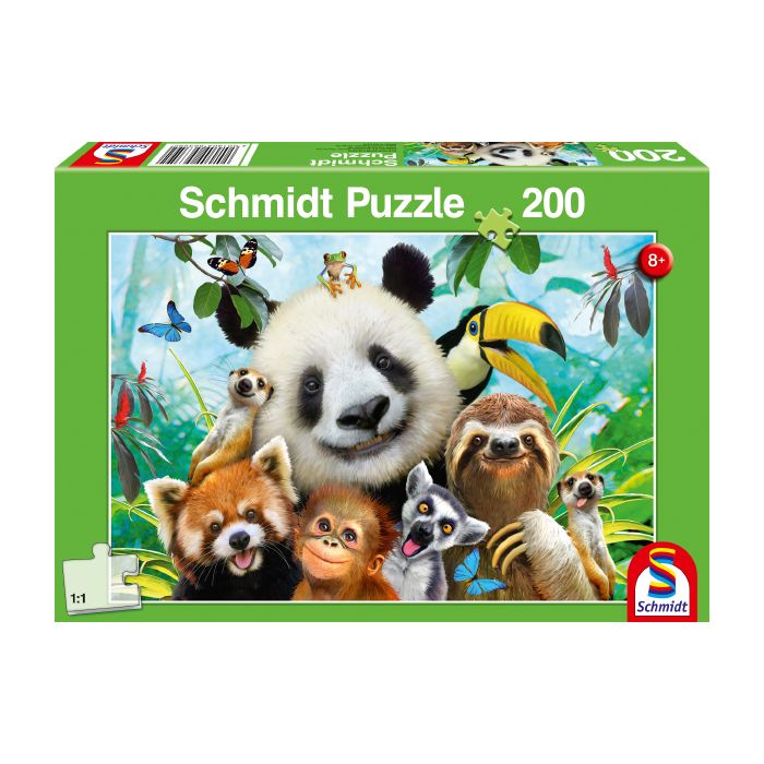 Vorderseite der Verpackung vom Artikel 56359, Einfach tierisch!, 200 Teile Kinderpuzzle