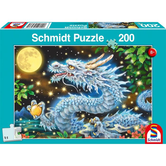 Vorderseite der Verpackung vom Artikel 56438, Drachenabenteuer, 200 Teile Kinderpuzzle Vorderseite der Verpackung vom Artikel 56438, Drachenabenteuer, 200 Teile Kinderpuzzle