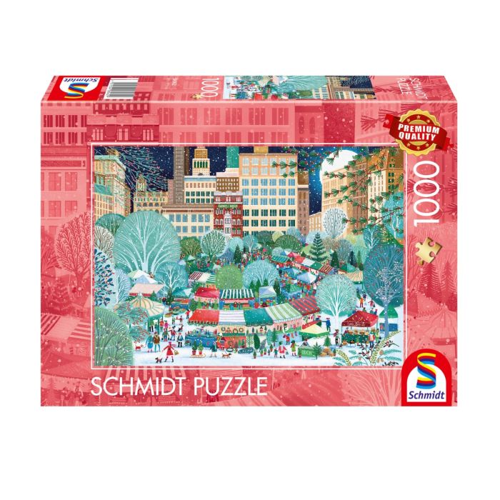 Verpackungsvorderseite aus einem anderen Blickwinkel vom Artikel 58062, Winterzauber, 1.000 Teile Puzzle Verpackungsvorderseite aus einem anderen Blickwinkel vom Artikel 58062, Winterzauber, 1.000 Teile Puzzle