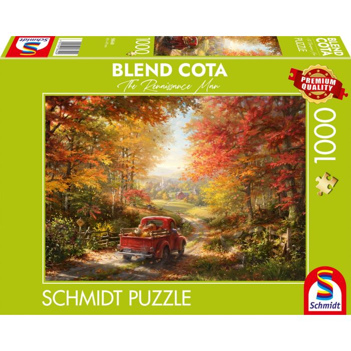 Vorderseite der Verpackung vom Artikel 58640, Blend Cota: Zurück nach Hause, 1.000 Teile Puzzle Vorderseite der Verpackung vom Artikel 58640, Blend Cota: Zurück nach Hause, 1.000 Teile Puzzle