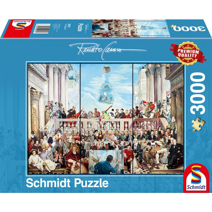 Vorderseite der Verpackung vom Artikel 59270, Renato Casaro: So vergeht der Ruhm der Welt, 3.000 Teile Puzzle Vorderseite der Verpackung vom Artikel 59270, Renato Casaro: So vergeht der Ruhm der Welt, 3.000 Teile Puzzle