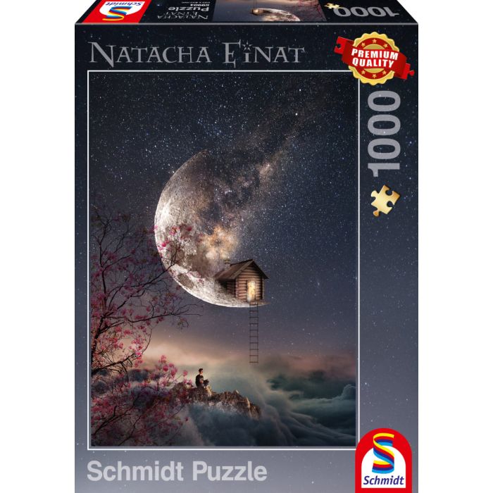 Vorderseite der Verpackung vom Artikel 59904, Natacha Einat: Traumgeflüster, 1.000 Teile Puzzle Vorderseite der Verpackung vom Artikel 59904, Natacha Einat: Traumgeflüster, 1.000 Teile Puzzle