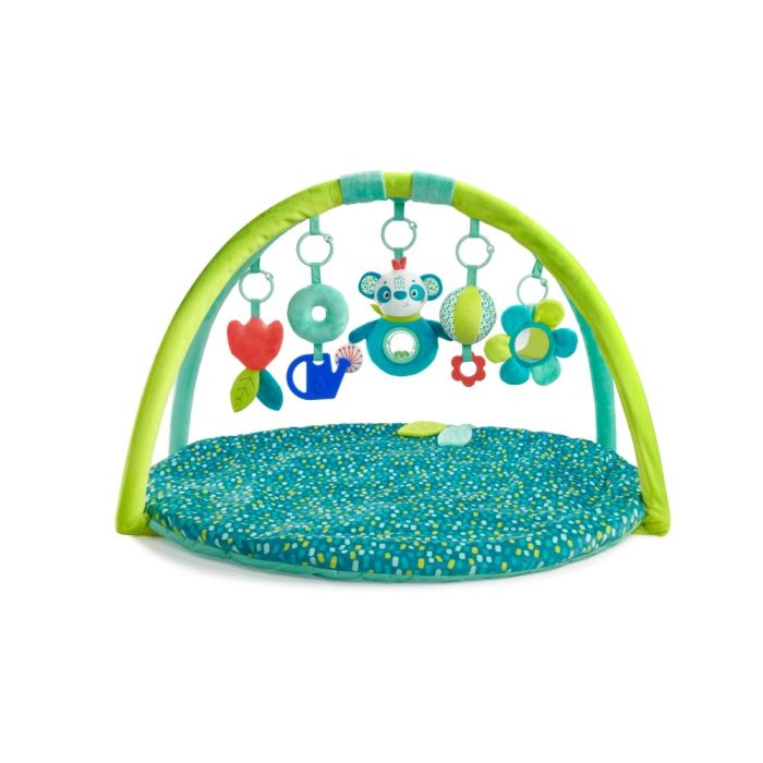Spielmaterial vom Artikel 61078, Tulips Garten: Spielebogen, Activity-Decke aus Plüsch mit 5 abnehmbaren Anhängern, 83 cm Spielmaterial vom Artikel 61078, Tulips Garten: Spielebogen, Activity-Decke aus Plüsch mit 5 abnehmbaren Anhängern, 83 cm