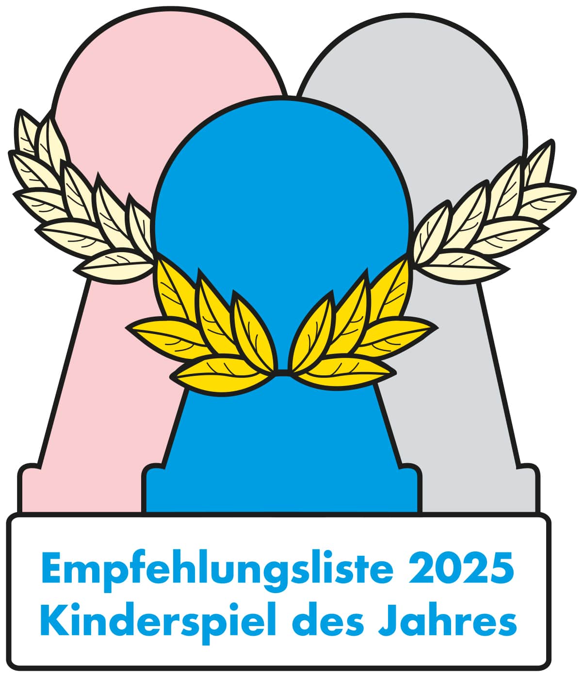 Logo von der Empfehlungsliste Kinderspiel 2025