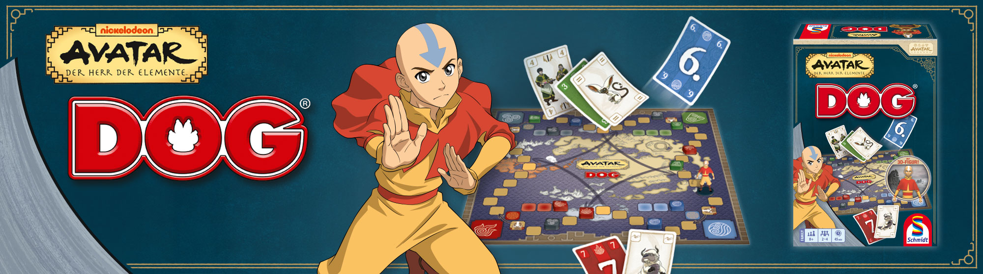Banner von Avatar – Der Herr der Elemente mit den Spiel DOG