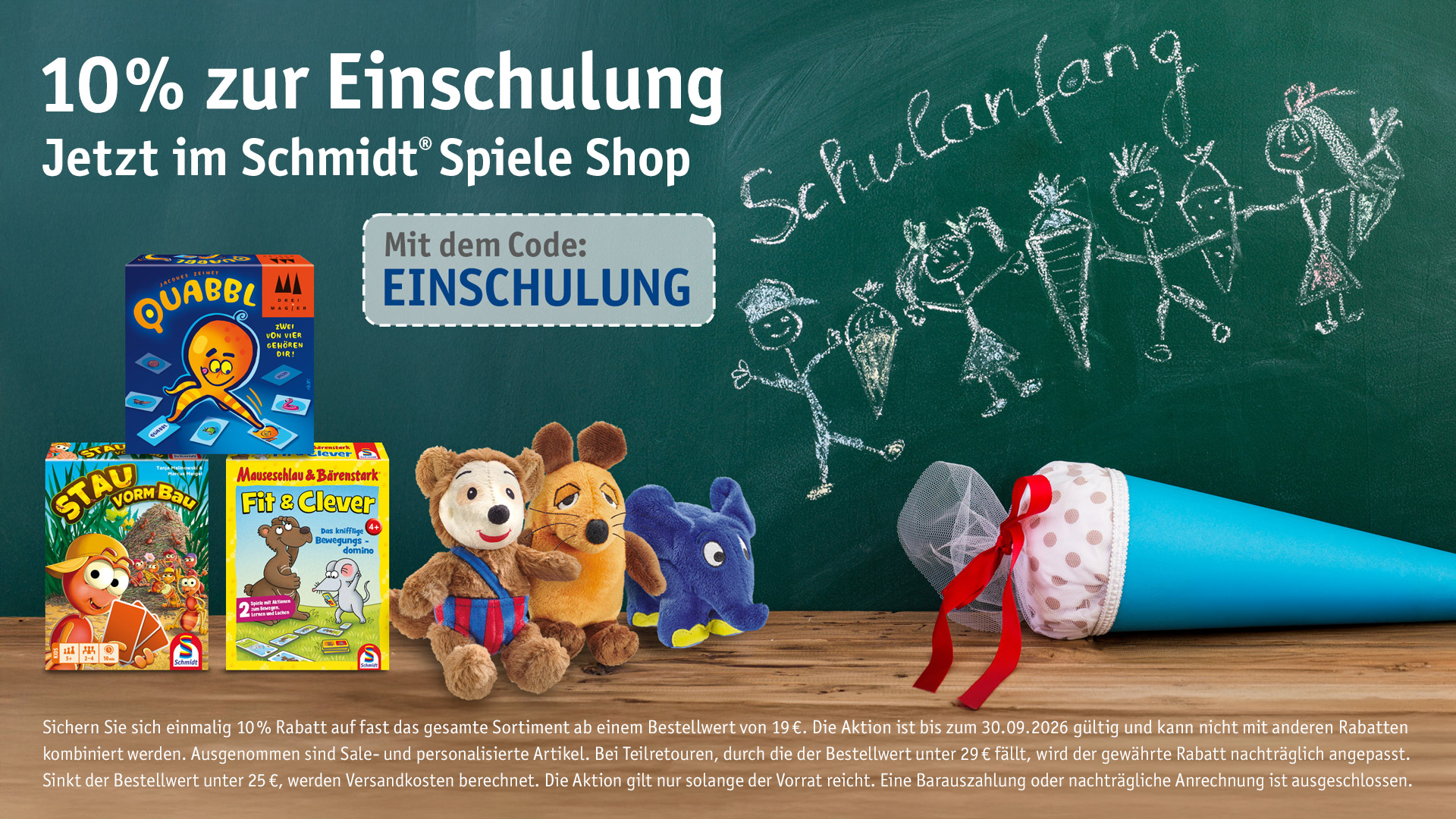 Werbebanner mit verschieden Anhänger